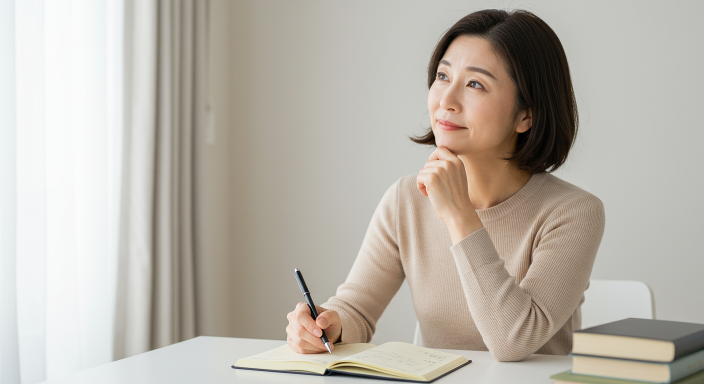 48歳は人生の再スタート地点！私らしい未来を描くための準備