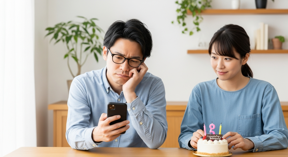 なぜ祝わない？誕生日をスルーする旦那の5つの男性心理