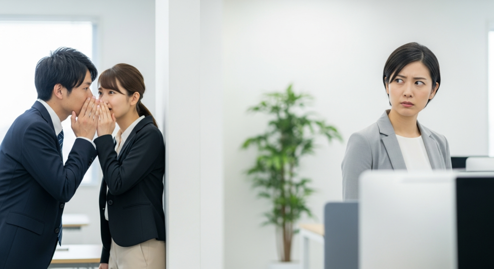 「もしかして確信？」怪しい二人への疑いが噂に変わる瞬間