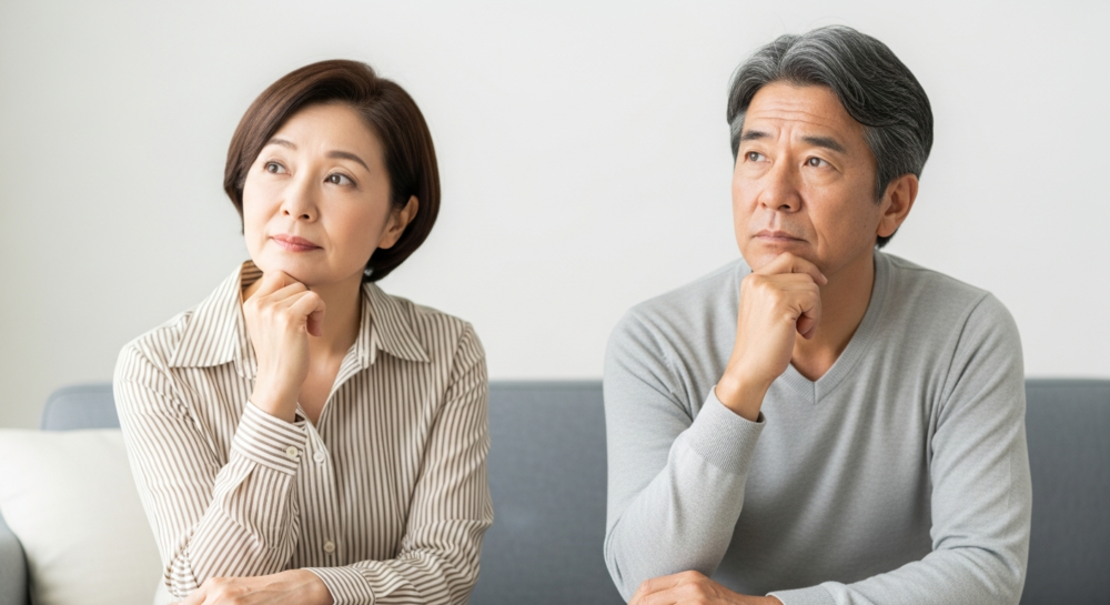 熟年パートナーとの関係に悩む理由と50代からの変化