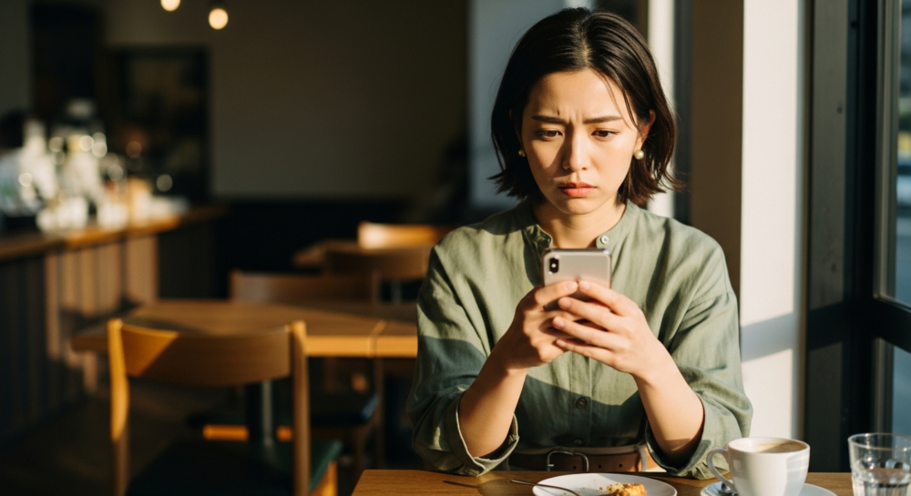 マッチングアプリを始めた60代女性が残酷な現実に直面している