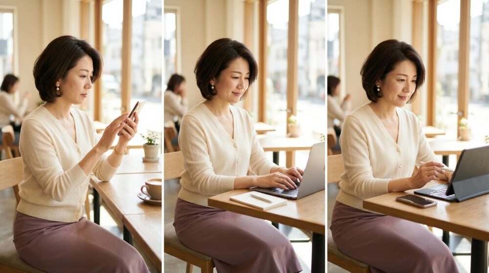 家族にバレないための身バレ対策がどこまで徹底されているかのイメージ画像