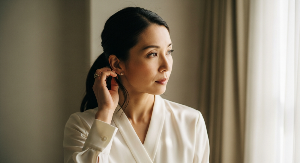 50代がポニーテールで損をしないための質感を整えておく