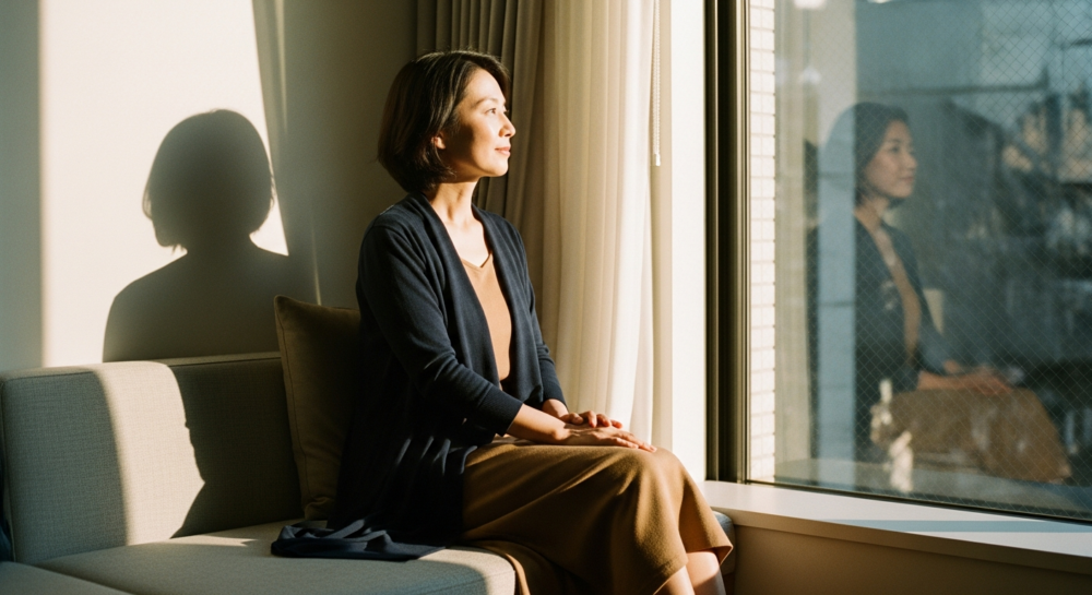 寂しい感情の正体は過去への執着ではなく未来への漠然とした不安だと気づく