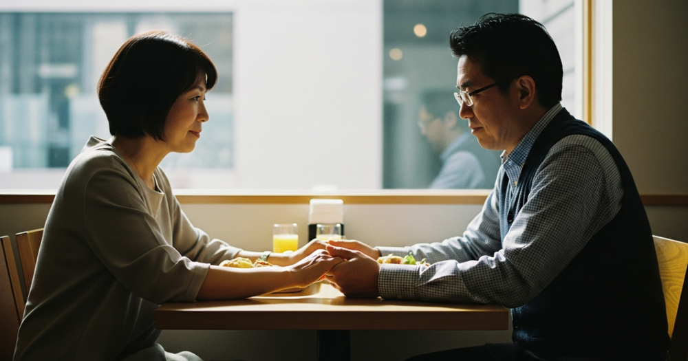 50代 既婚男性 手を繋ぐの解説イメージ
