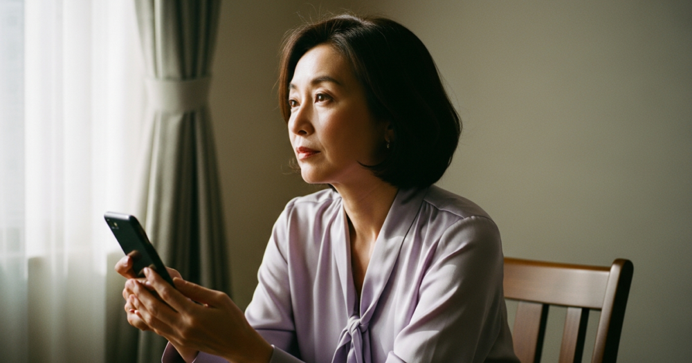 50代女性がマッチングアプリの自己紹介で「いいね」をもらえずにいる、本当の理由がある
